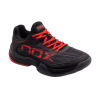 NOX Padel Schoenen AT10 Lux Zwart / Rood