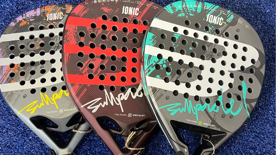 Bullpadel Padel Racket Ionic 2024 - Duo BakkerSport