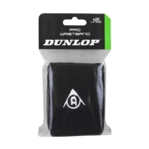 Dunlop Zweetbanden Pro Zwart