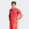 Adidas T-shirt Club 3-Stripes Padel Rood