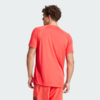 Adidas T-shirt Club 3-Stripes Padel Rood