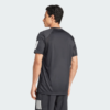 Adidas T-shirt Club 3-Stripes Padel Zwart